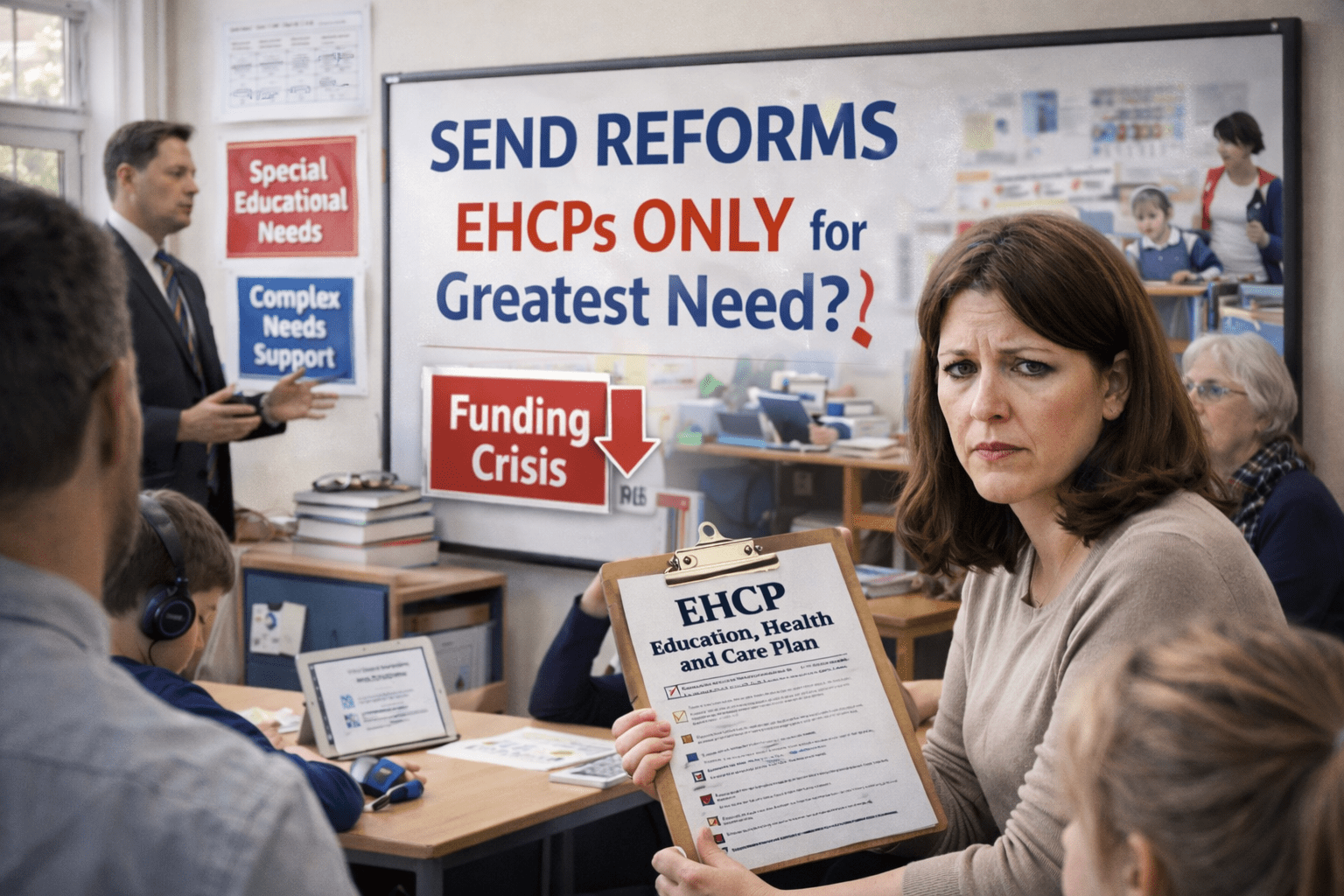 Government SEND Reform: EHCPs Reserved for Children with the Most Complex Needs