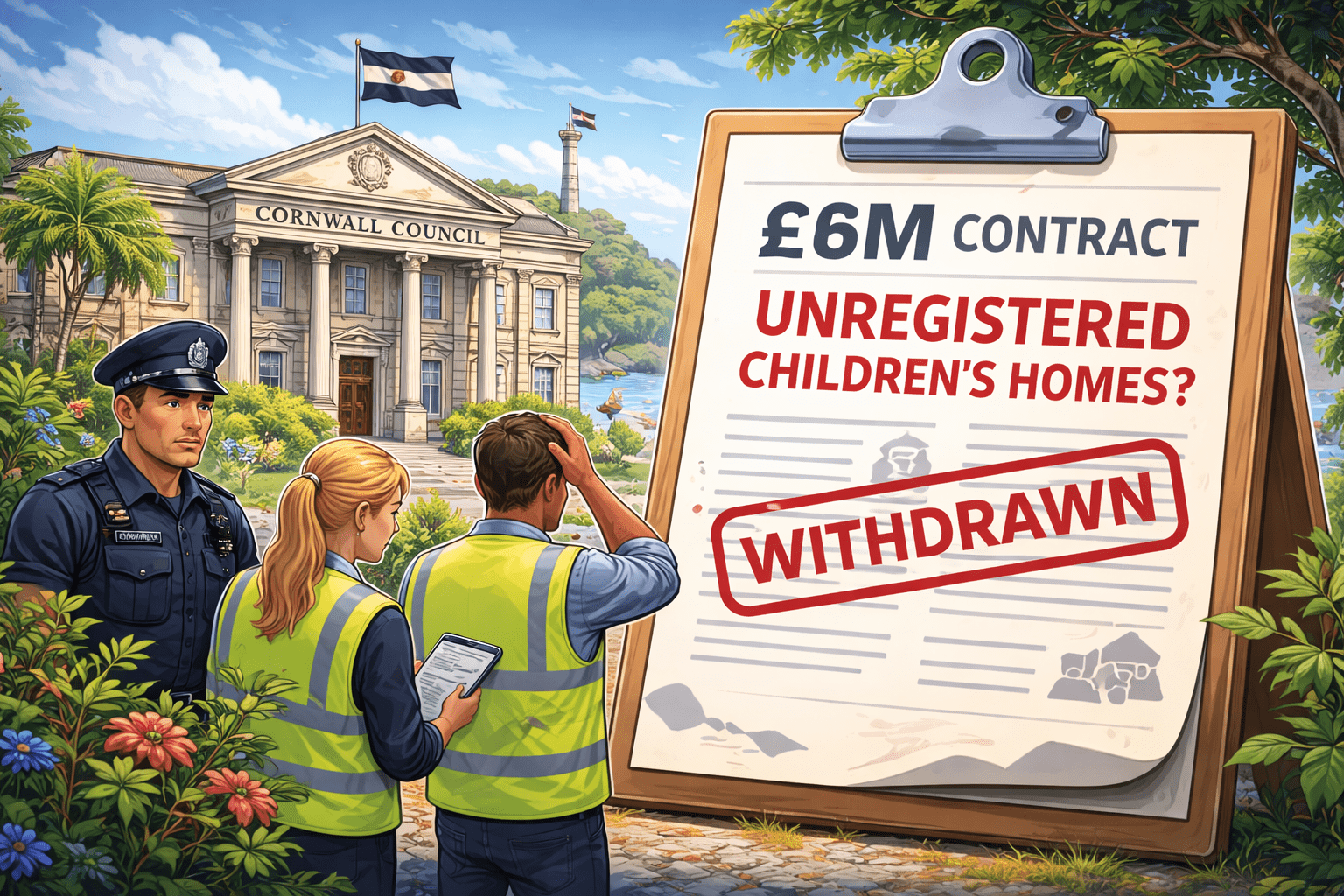 Cornwall Council Withdraws &pound;6m Notice to Staff Unregistered Children&rsquo;s Homes &mdash; What&rsquo;s Behind It?