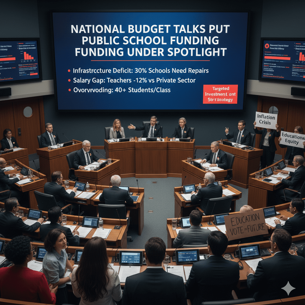National Budget Talks Put Public School Funding Under Spotlight