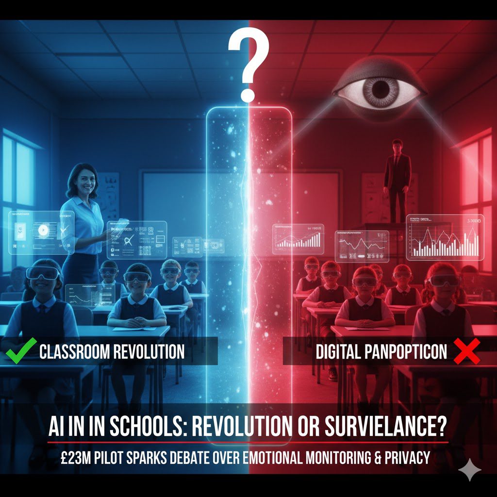 The AI Frontier: &pound;23m Pilot to "Detect Learner Distress" Ignites Privacy Concerns