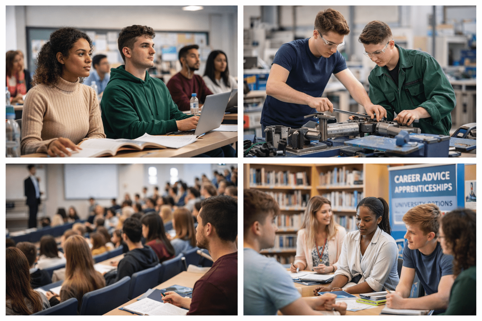 Students Rethink University as Apprenticeships and Colleges Gain Ground